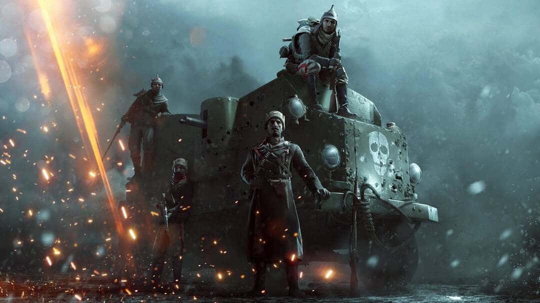 1080p Battlefield 1 Villain Soldiers Background