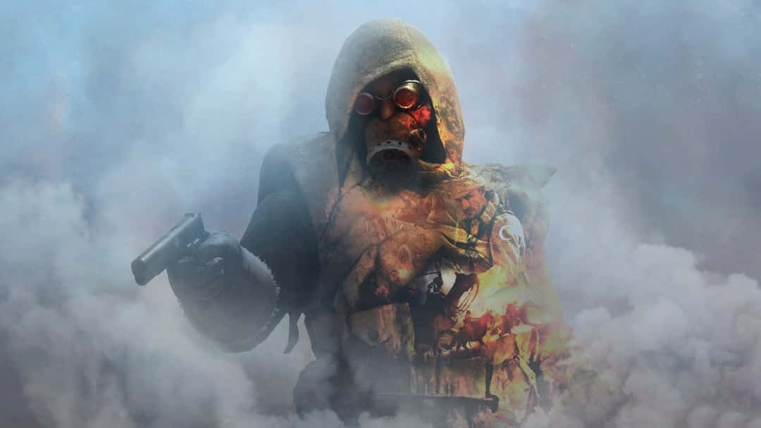 1080p Battlefield 1 Navy Sailor Gas Mask Background