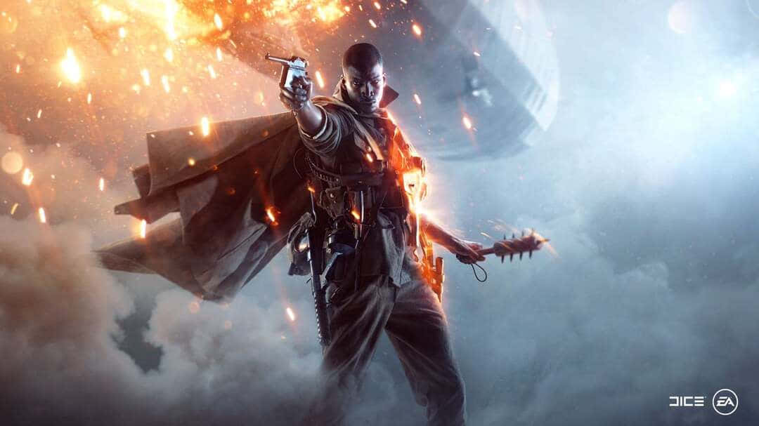 1080p Battlefield 1 Lawrence Character Background