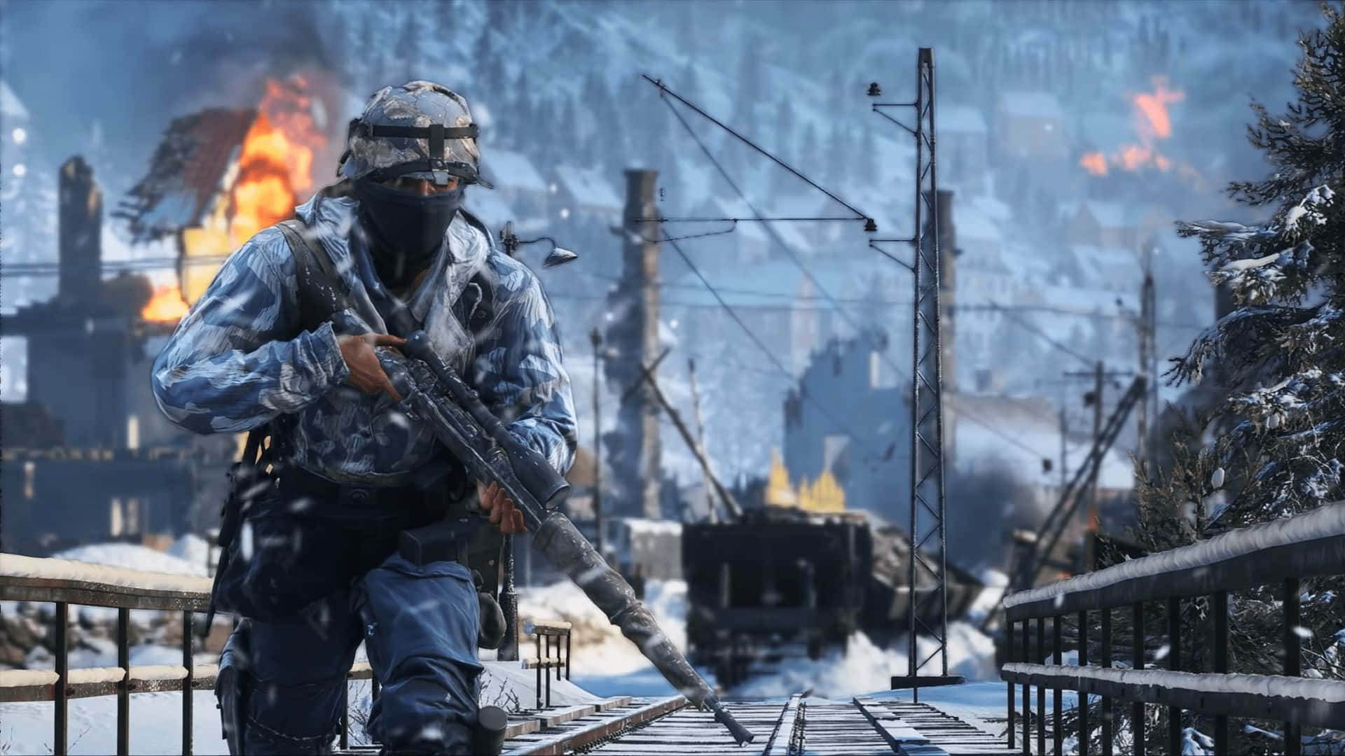Experience the thrill of a virtual battlefield with Battlefield V