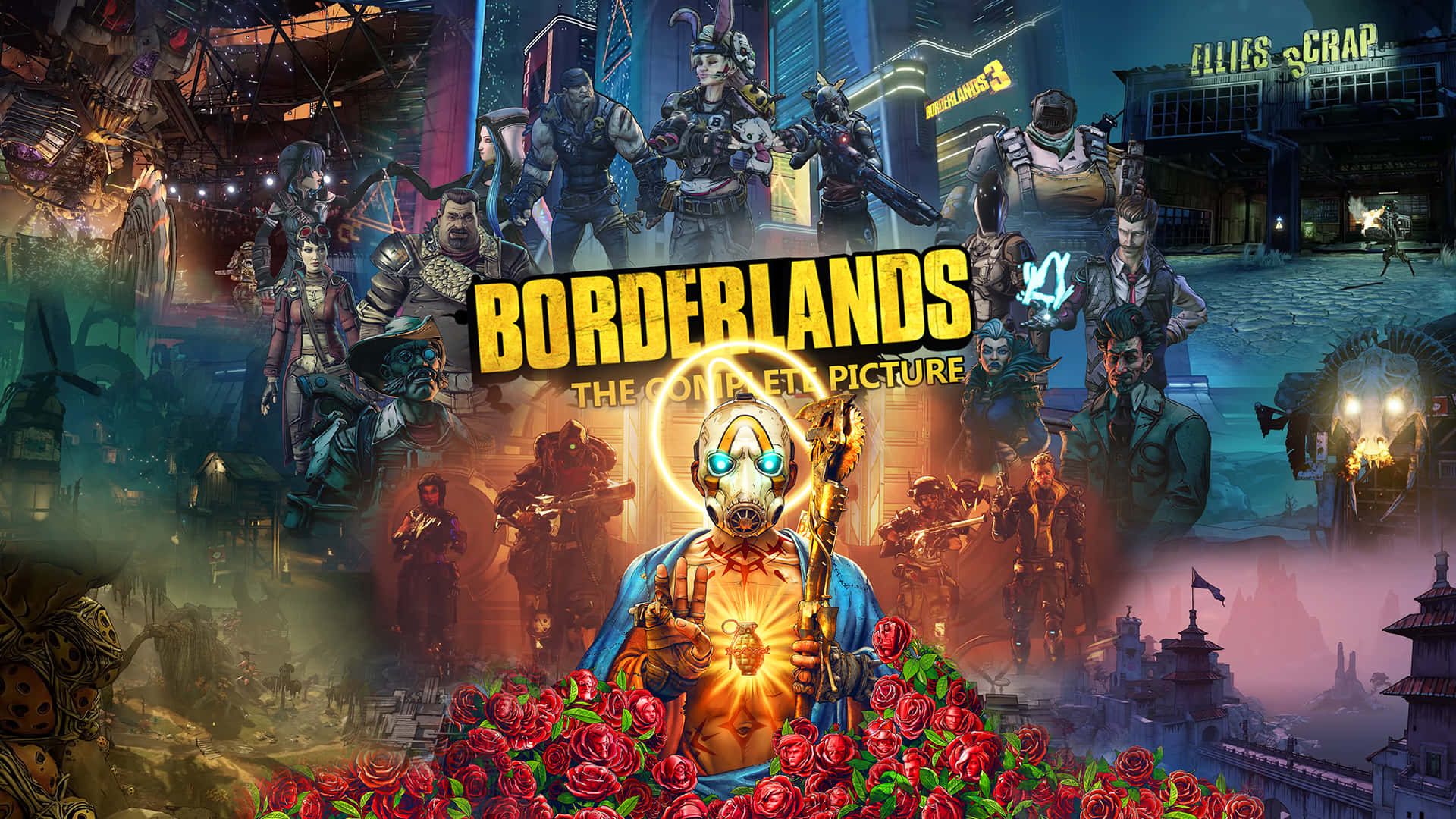 Prepáratepara Una Intensa Acción De Juegos Con Borderlands 3.