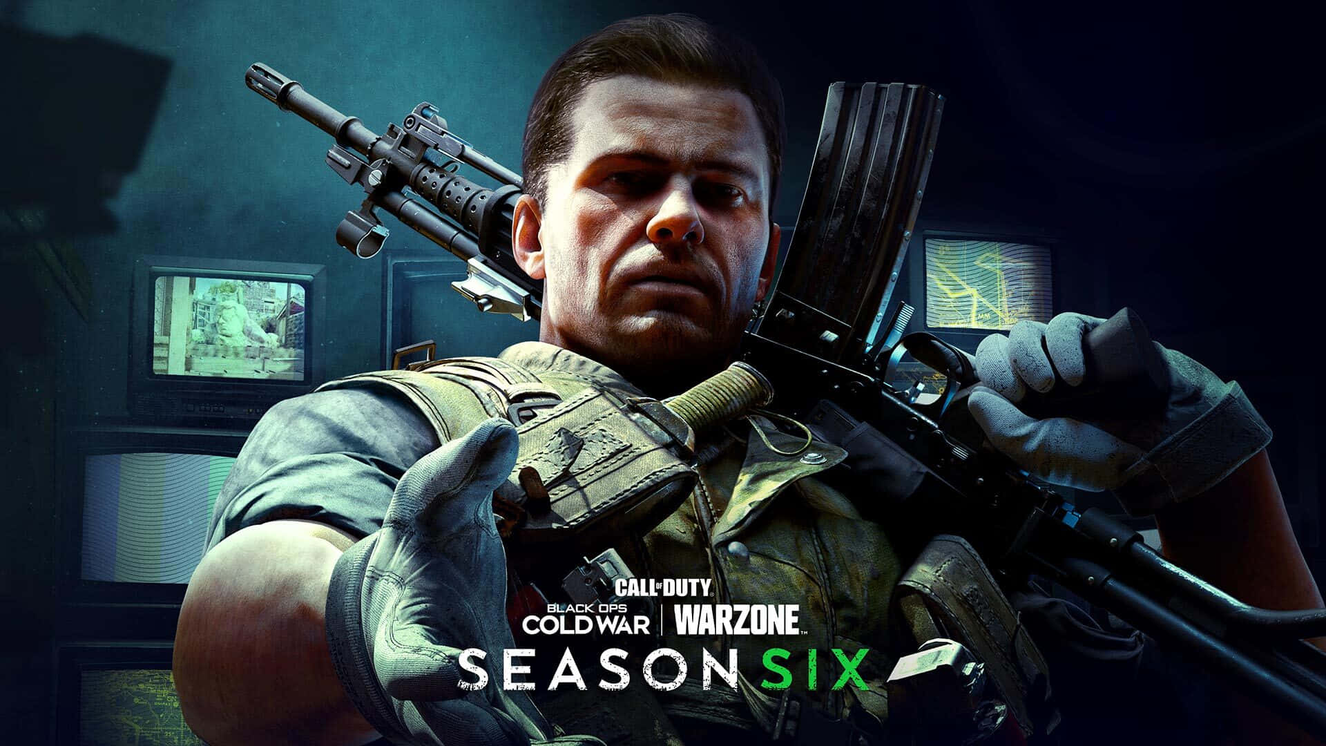 1080p Call Of Duty Black Ops Cold War Mason Season 6 Background