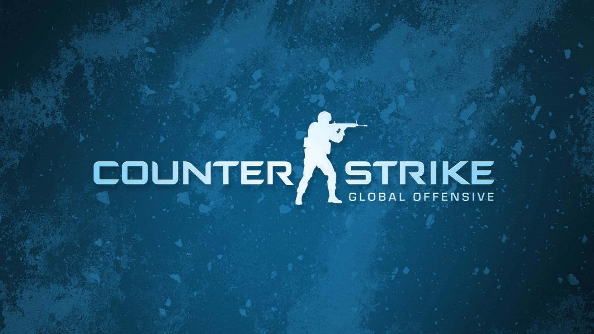 Fondode Pantalla De Counter Strike Global Offensive En 1080p Con Polvo Azul.