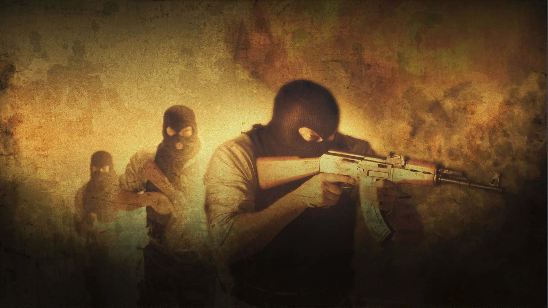 Vintage 1080p Counter Strike Global Offensive baggrund 7
