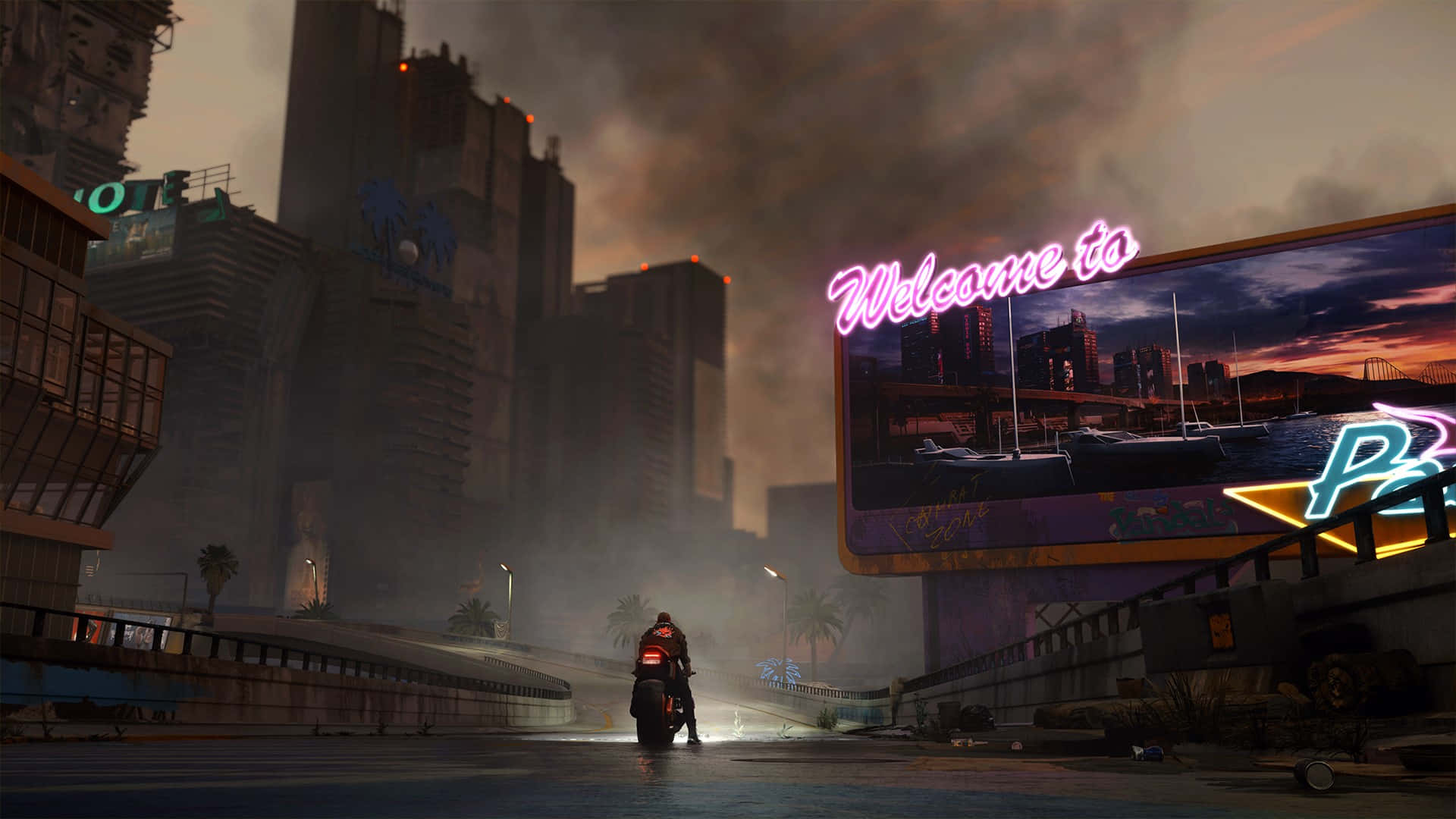 Upplevframtiden Genom Cyberpunk 2077