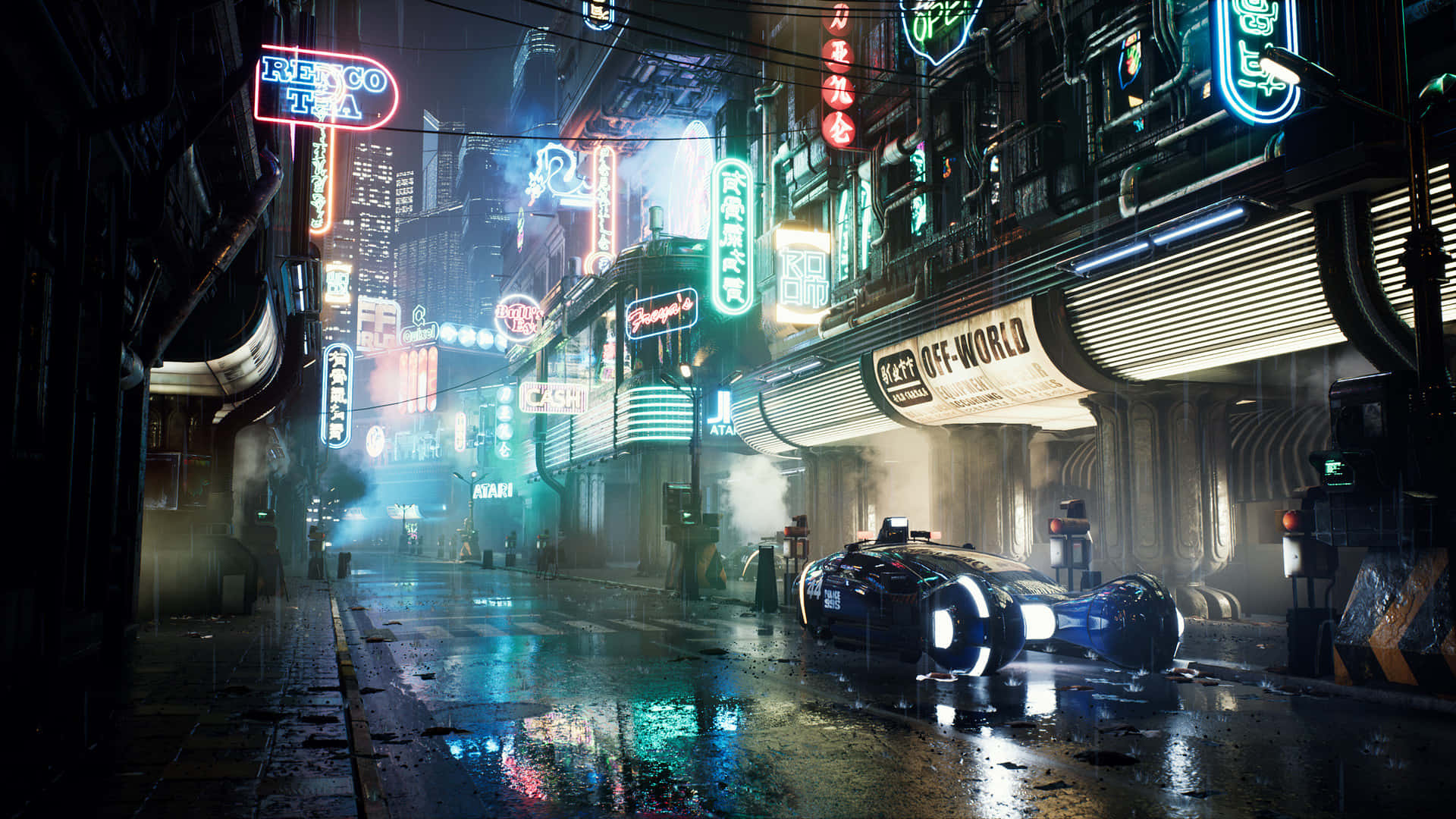 Explore Night City in Cyberpunk 2077