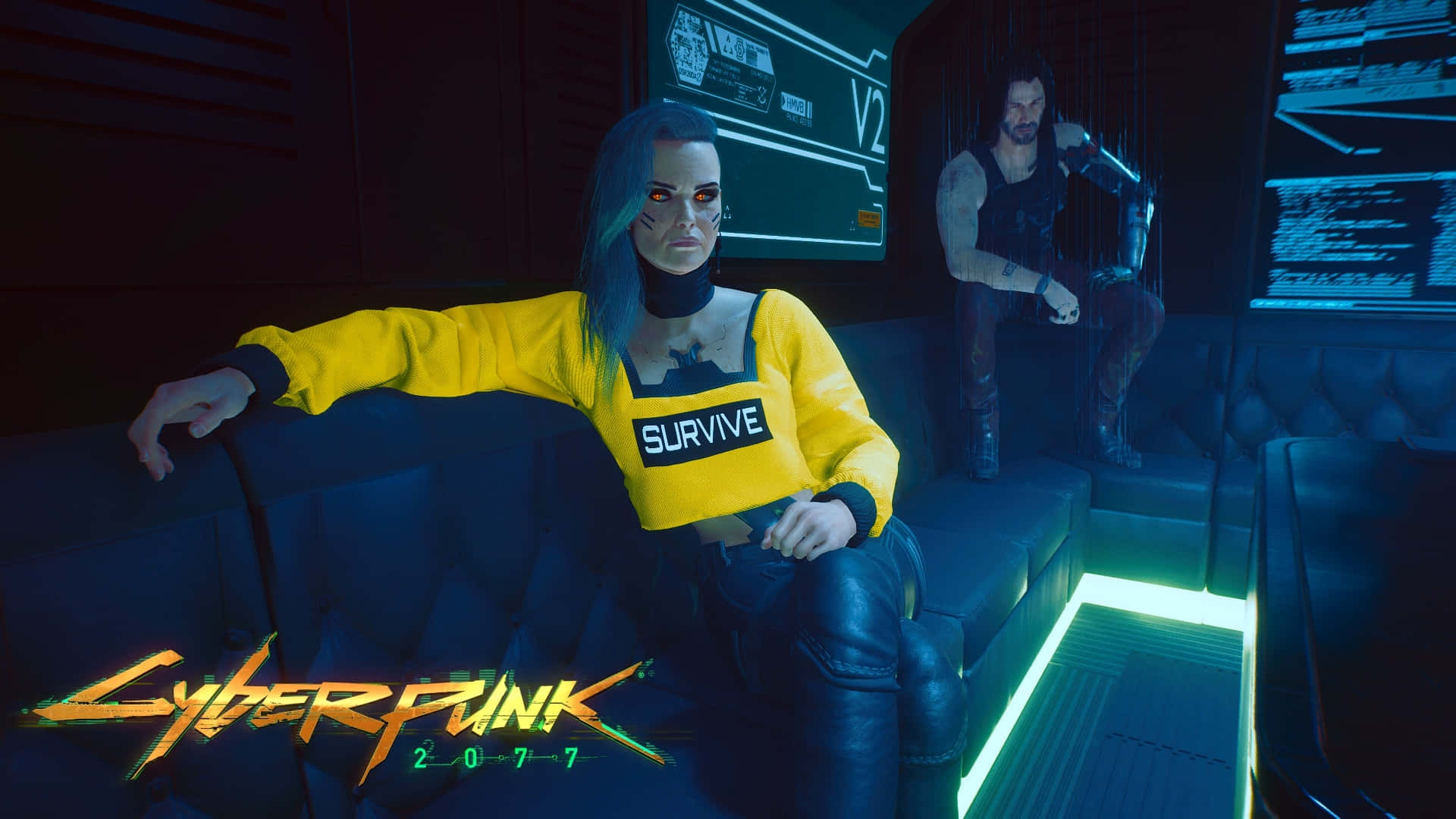 Entrain Un Mondo Coinvolgente In Cyberpunk 2077.