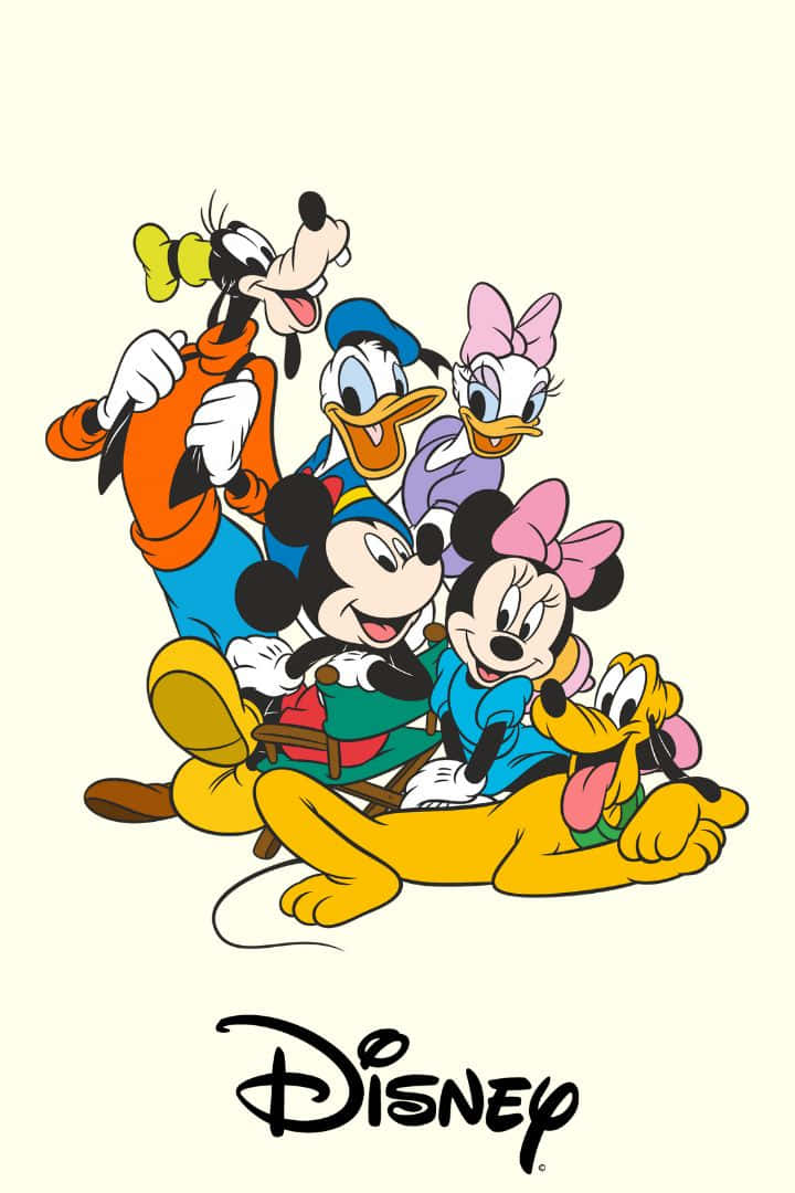 Mickeymouse E Seus Amigos Plano De Fundo Disney 1080p.