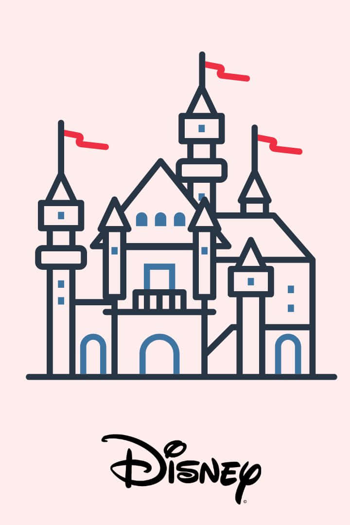 Princess Castle 1080p Disney Background