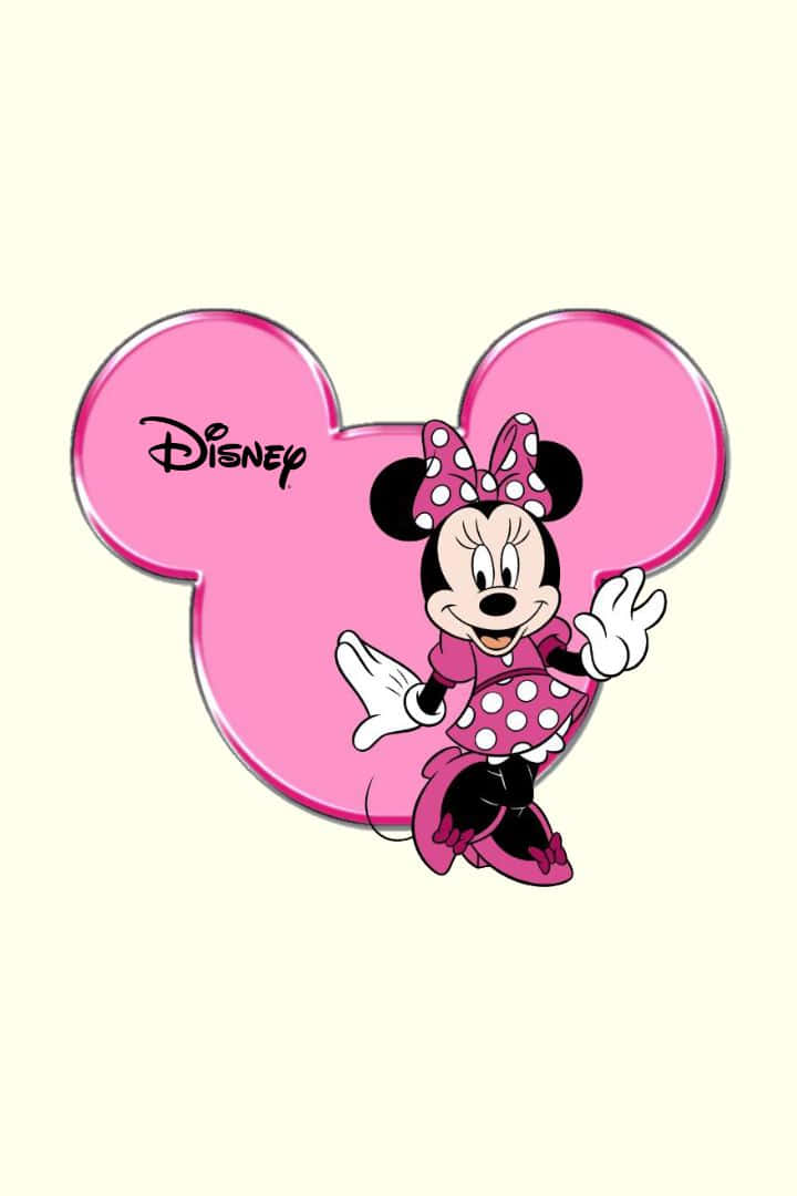 Minnie Mouse In Pink 1080p Disney Background