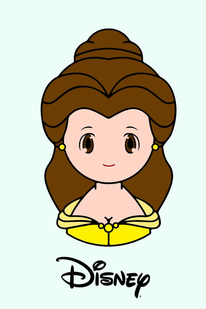 Princess Belle 1080p Disney Background