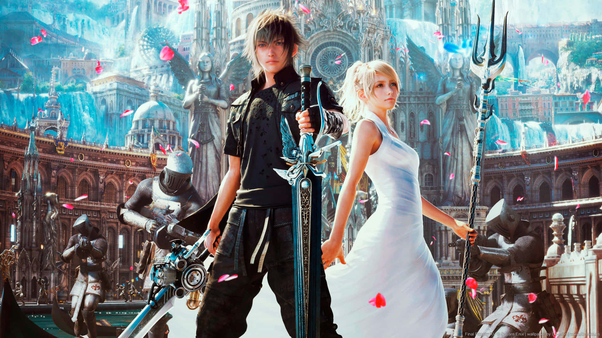 Fördjupadig I Den Episka Världen Av Final Fantasy Xv.