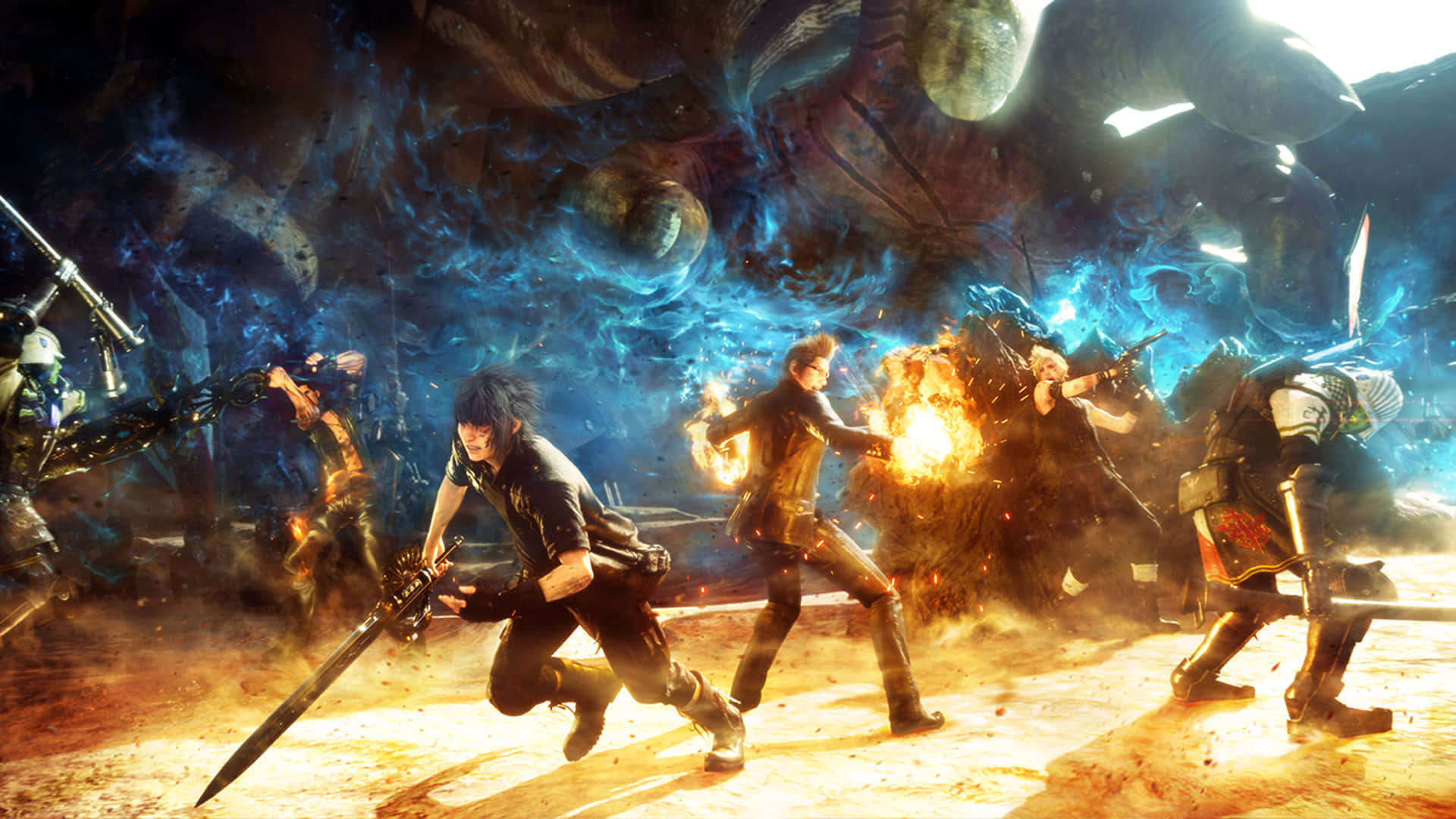 Otroligtskarpa 1080p-grafiken I Final Fantasy Xv