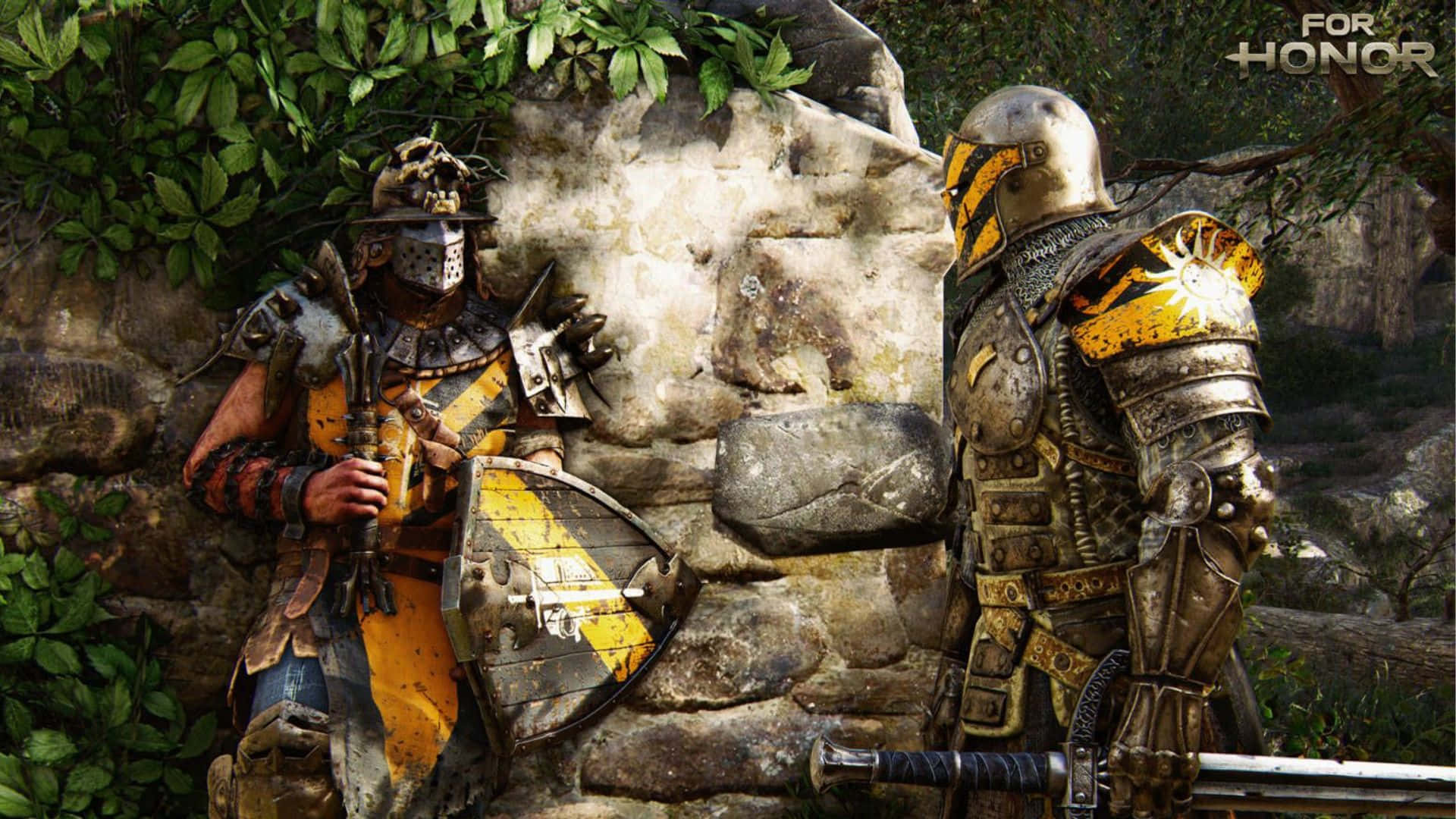 1080p For Honor Background Outlander And Knight Warrior