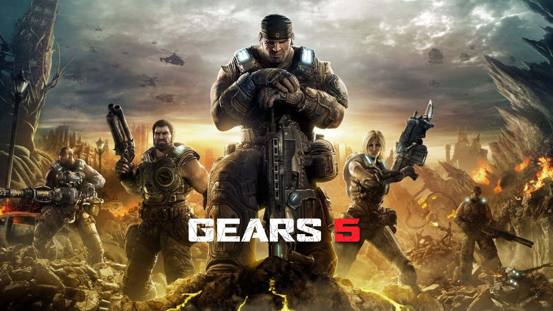 "Join the fight with Gears Of War 5"