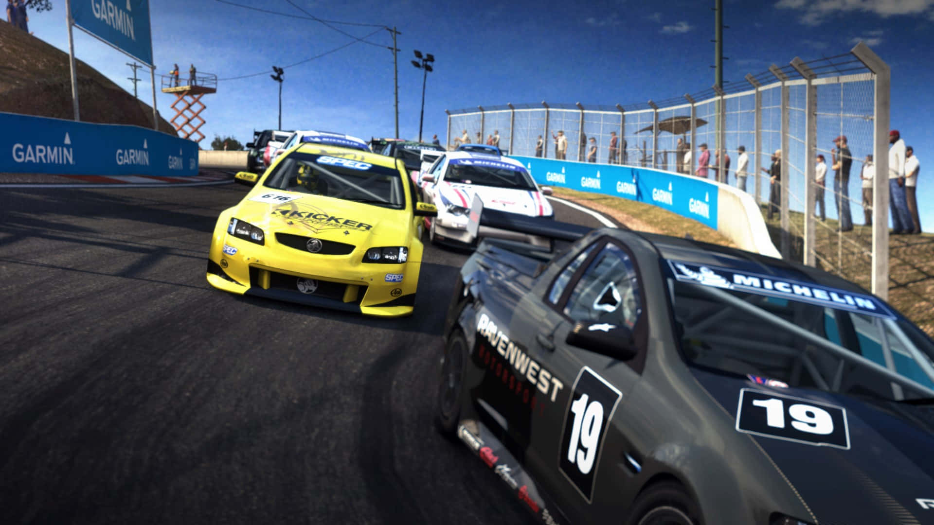Take on the thrilling and intense world of racing with Grid Autosport