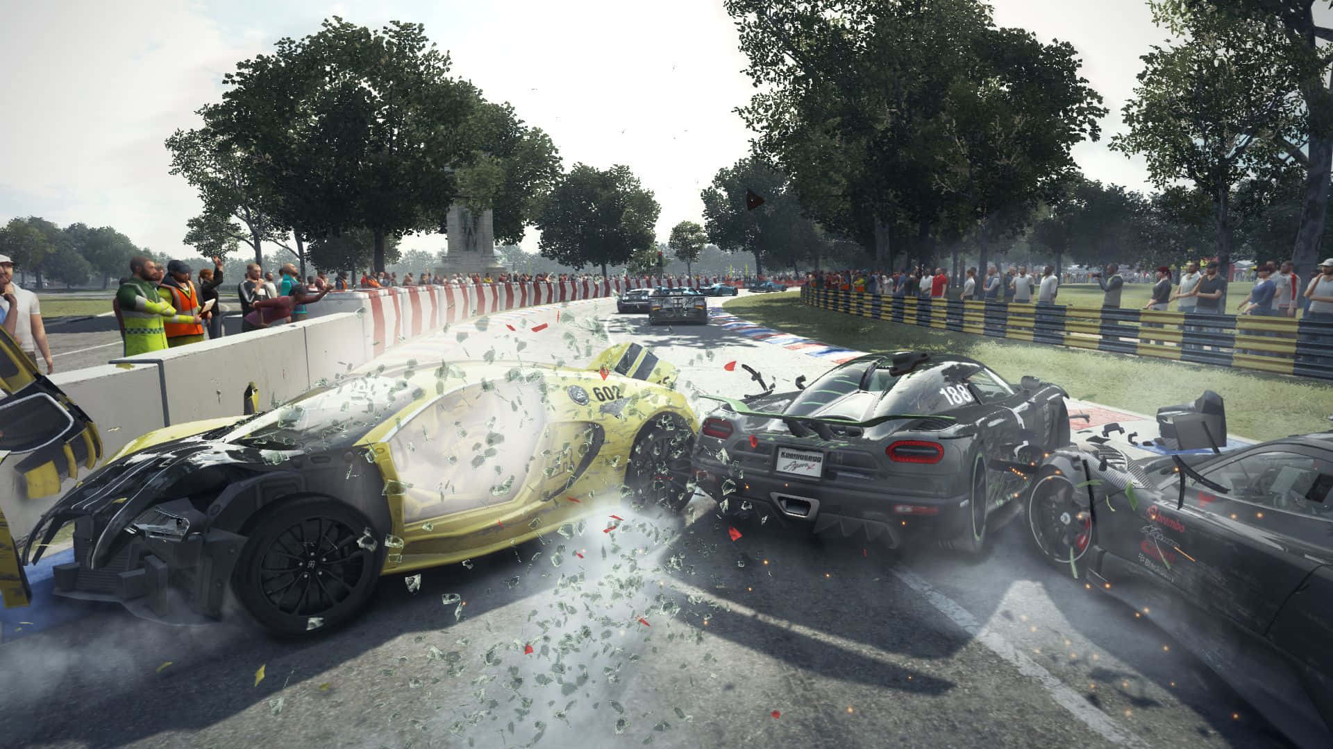 A screenshot of GRID Autosport, a racing game set in a realistic open world