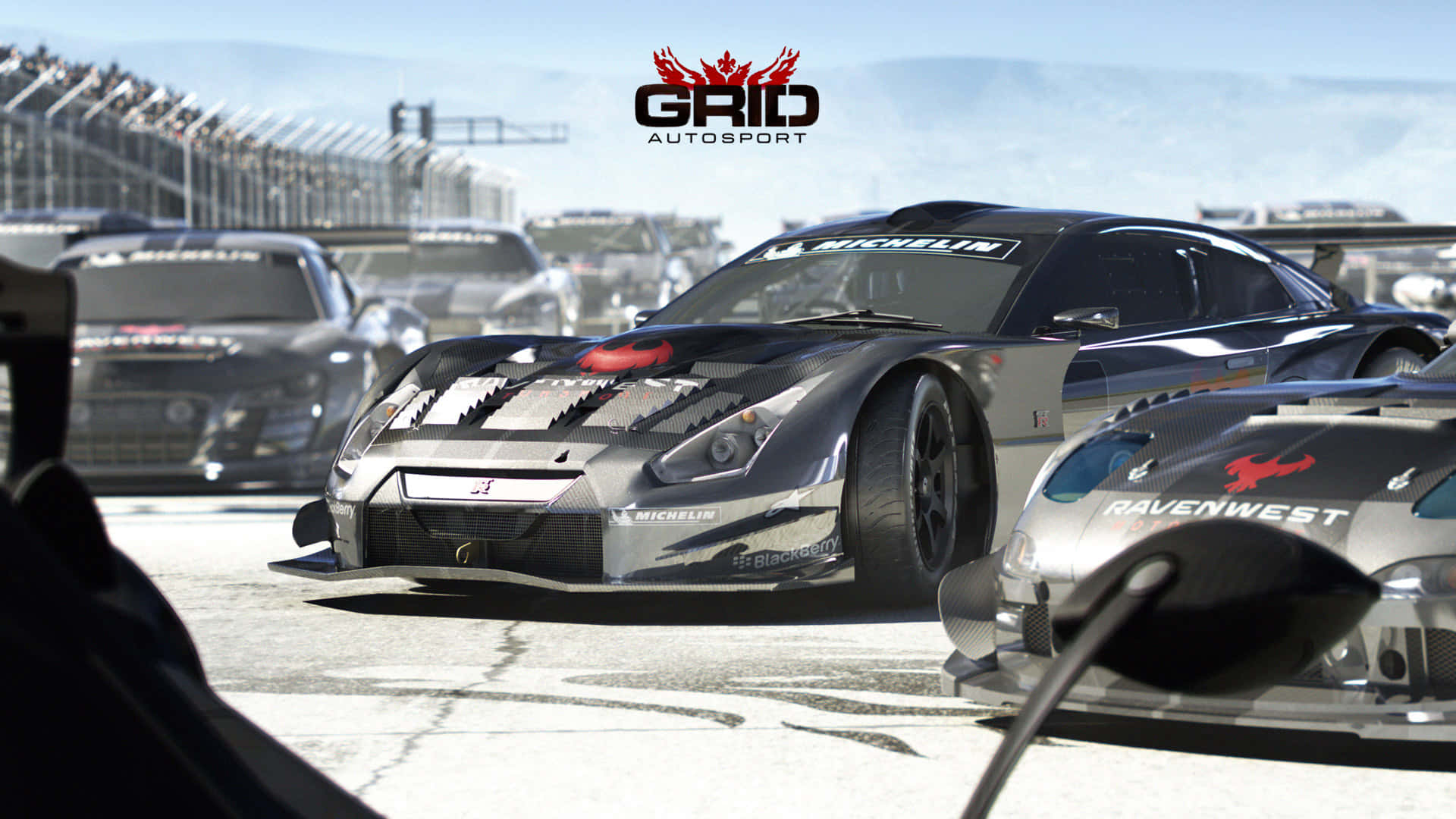 Get behind the wheel and take control of a professional race car with 1080p Grid Autosport