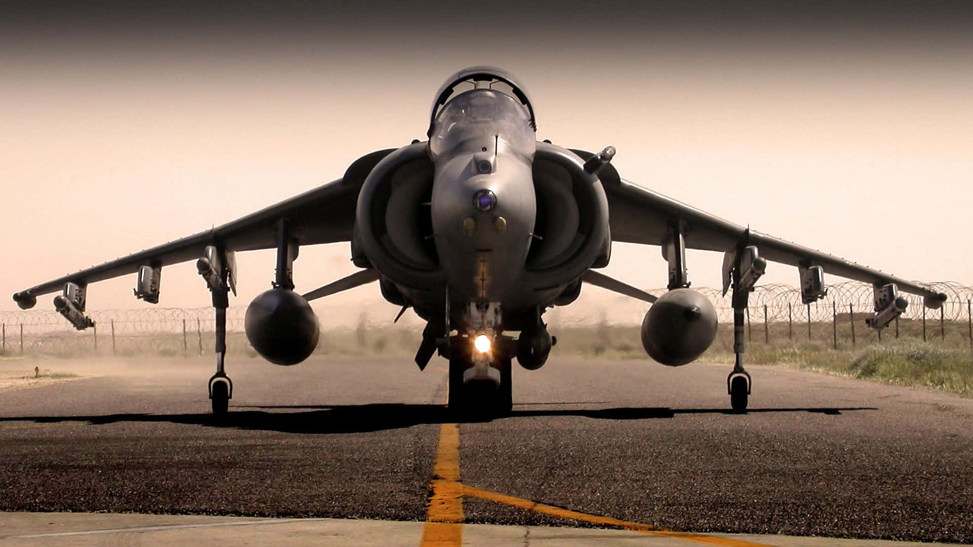 1080p Jumbo Jets AV-8B Harrier II Background