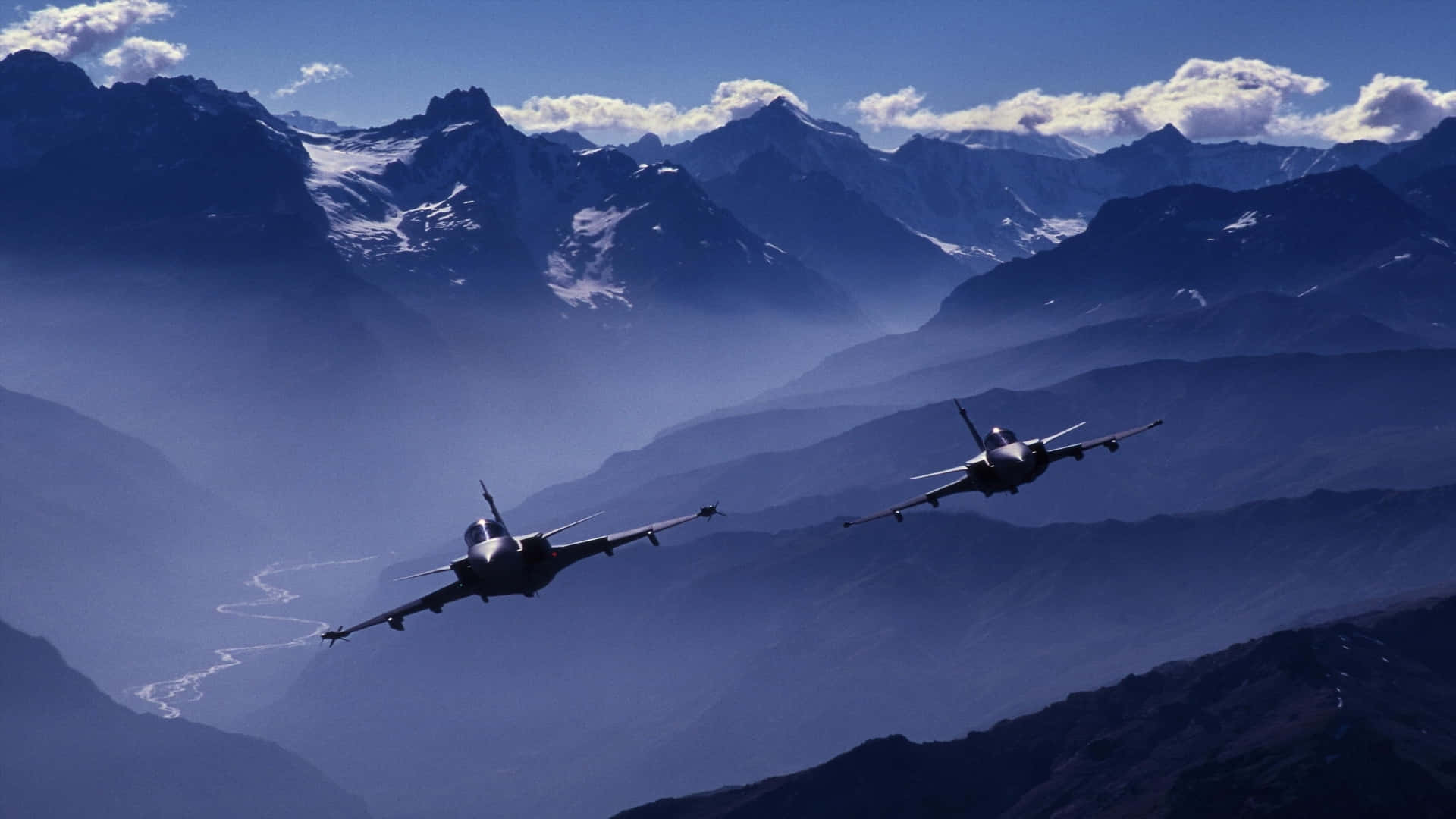 1080p Jumbo Jets Saab JAS 39 Gripen Background