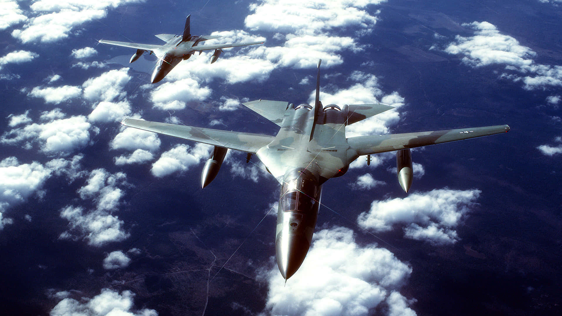 1080pbakgrundsbild Av Jumbo Jets F-111 Aardvark.