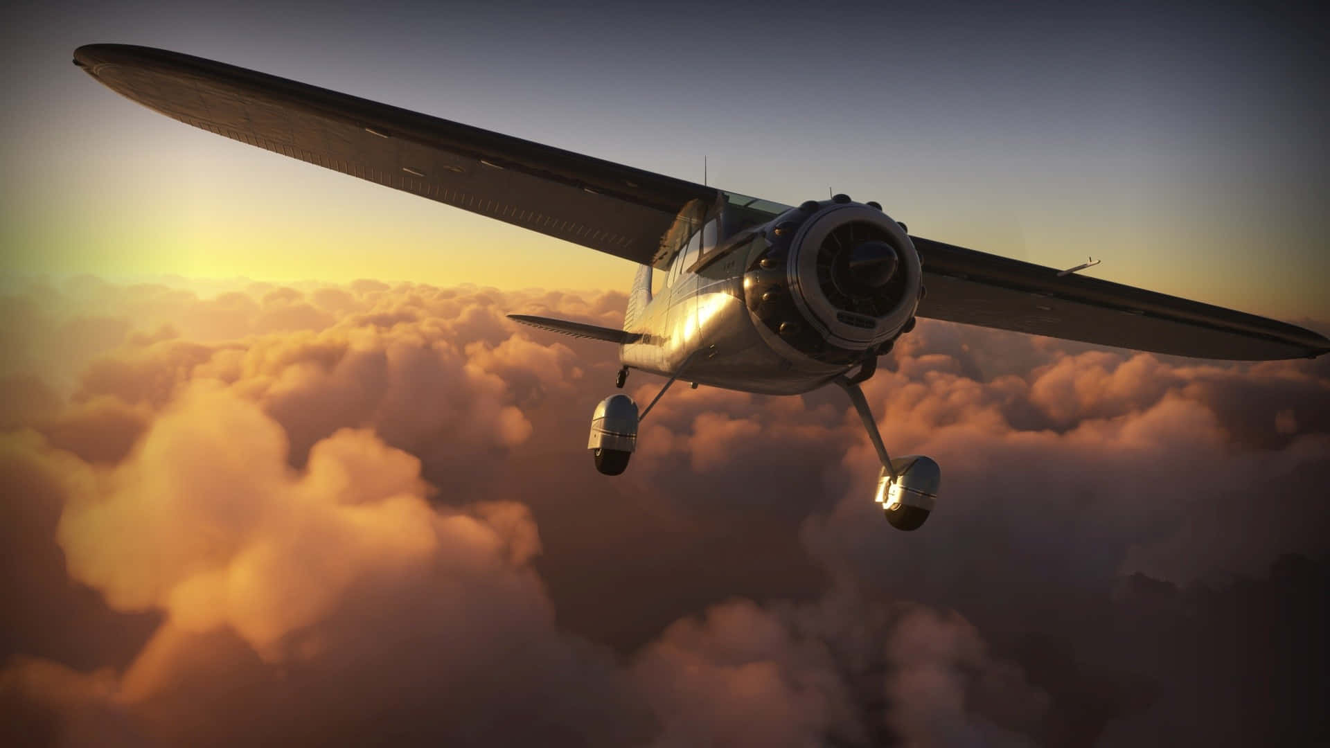 Disfrutade La Emoción Y Belleza De Volar Con Microsoft Flight Simulator.