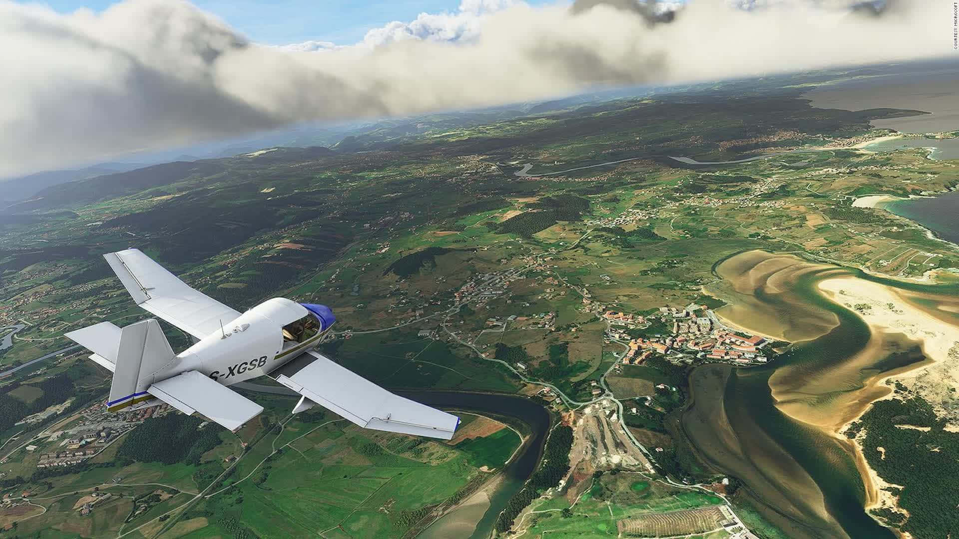 Experimentala Vida En La Cabina Con Microsoft Flight Simulator.