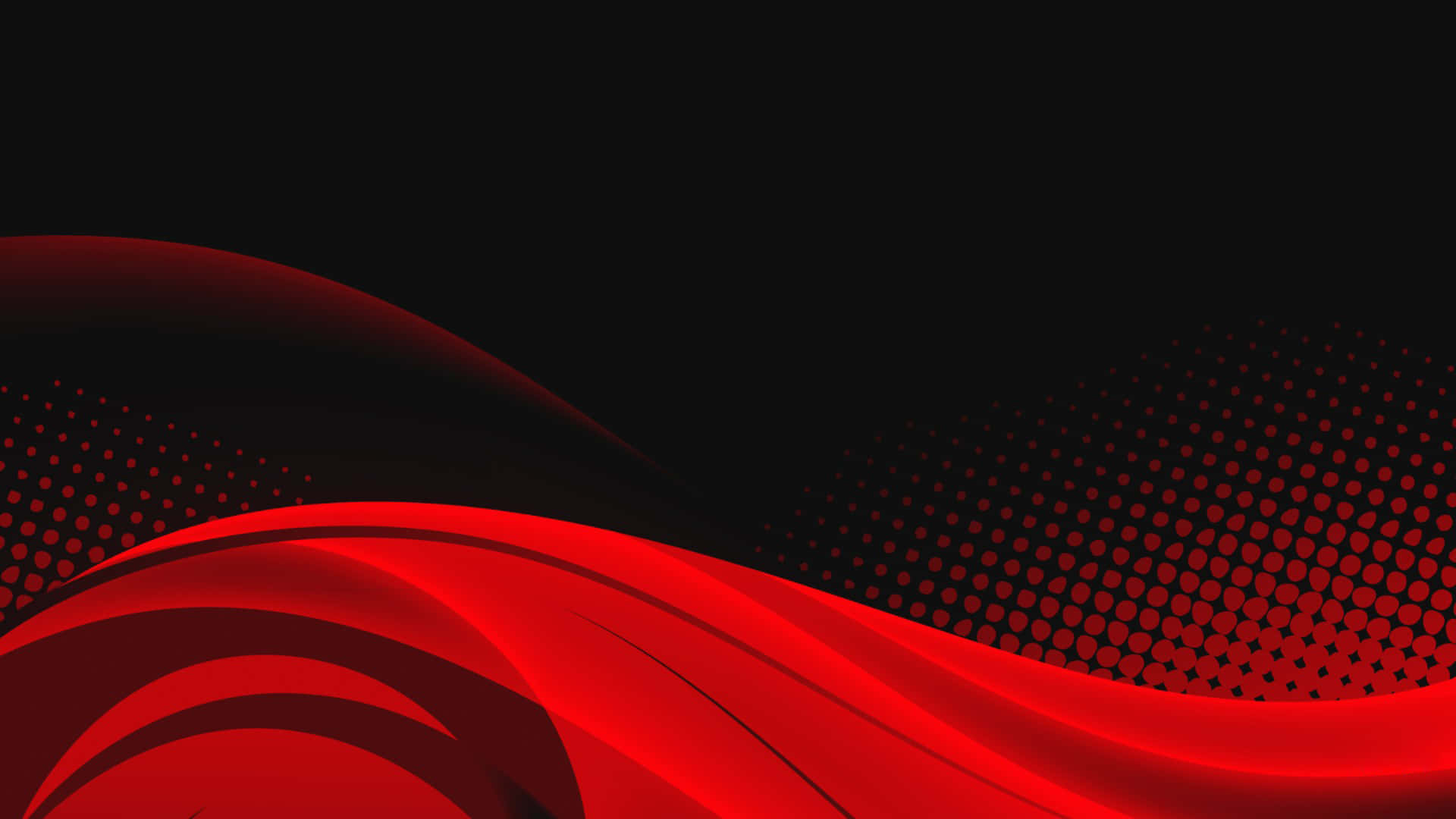 1080p Red and Black Abstract Design