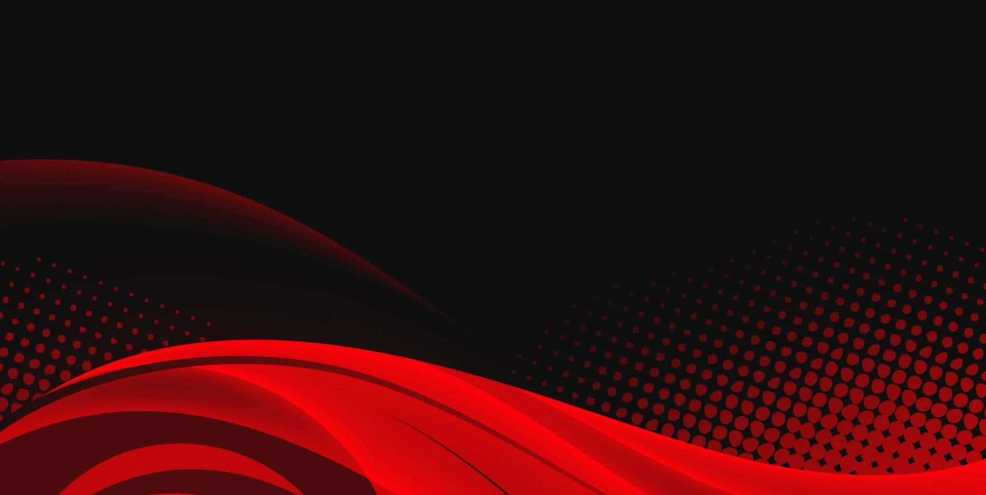 Bright Red And Black Wallpaper