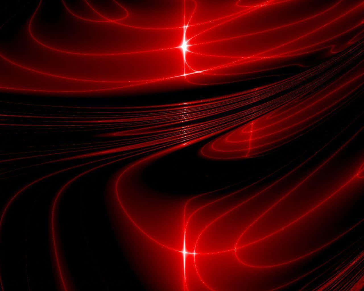 A vibrant and modern red and black background