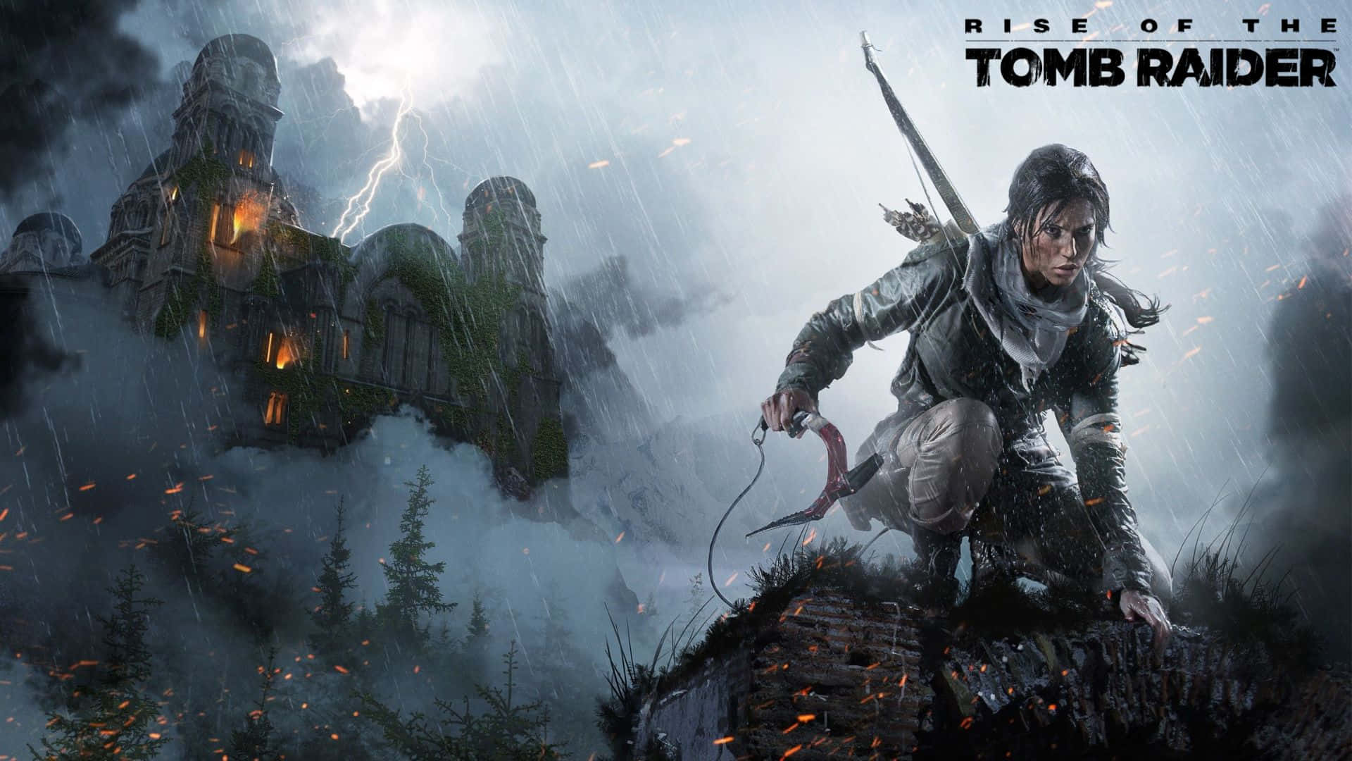 1080p Rise Of The Tomb Raider Storm Background