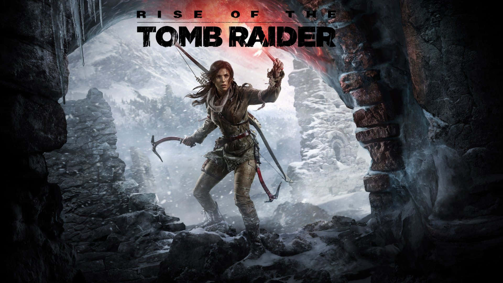 Sfondo1080p Della Copertina Del Gioco Rise Of The Tomb Raider