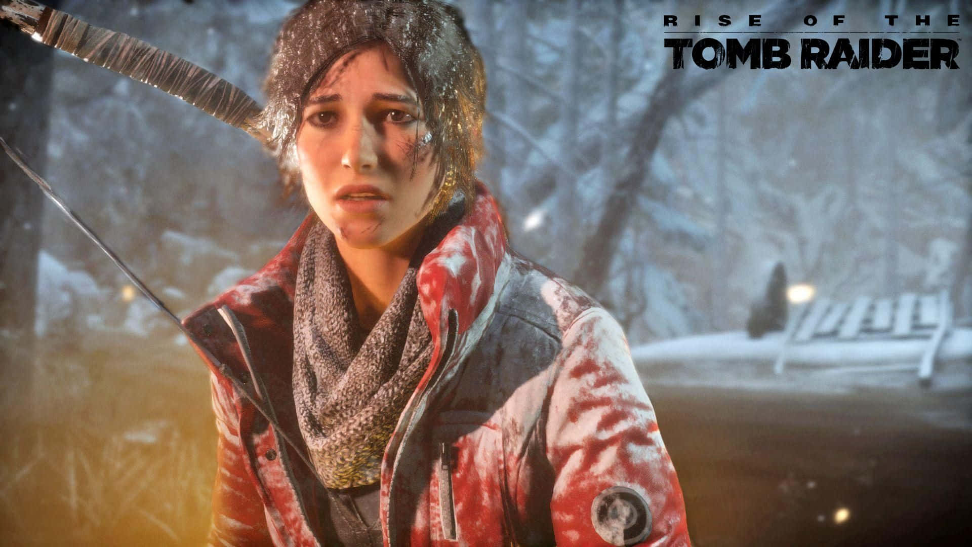 Sfondotriste Di Lara Croft In Rise Of The Tomb Raider In 1080p