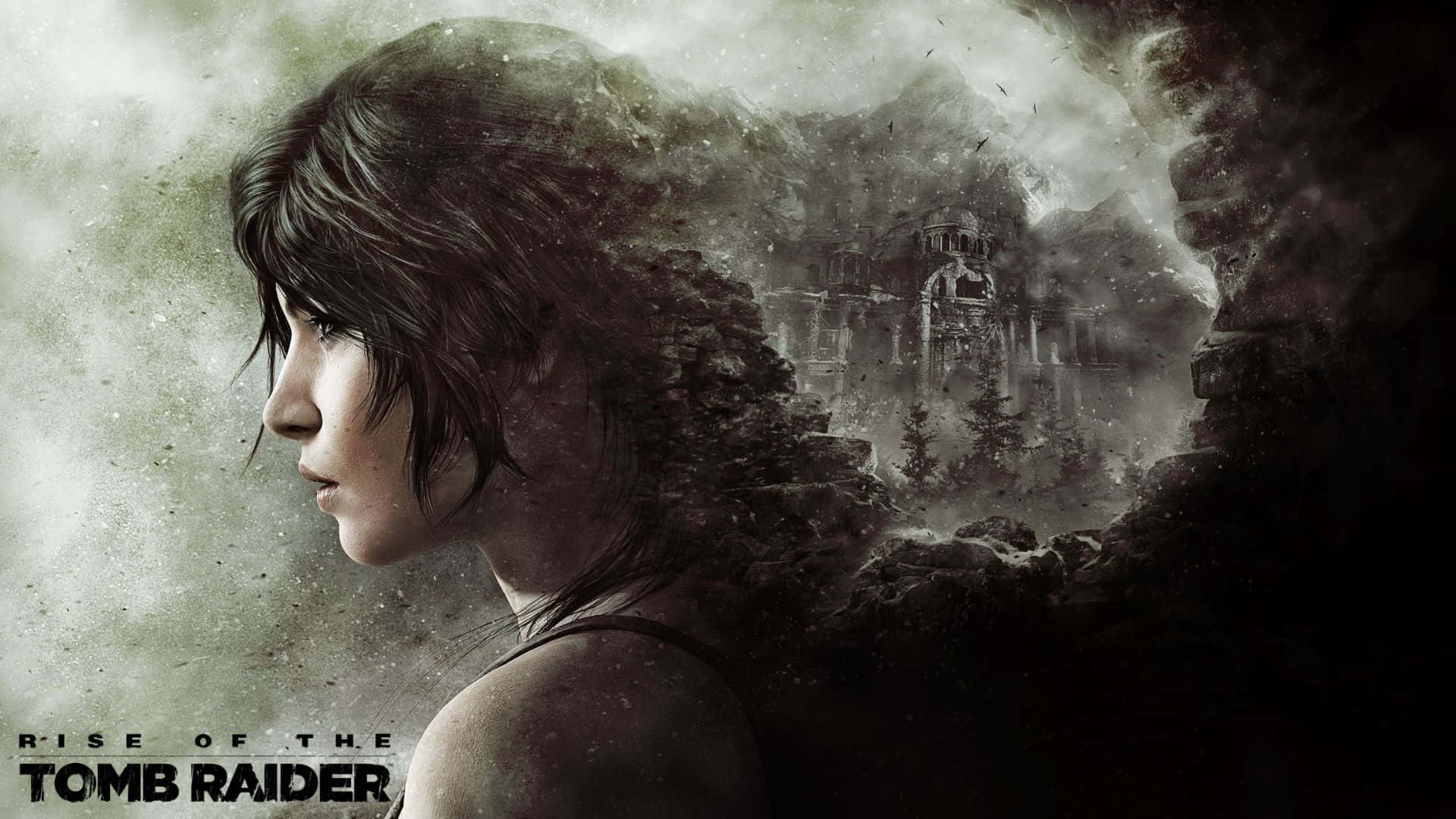 1080p Rise Of The Tomb Raider Lara Croft Side Angle Background
