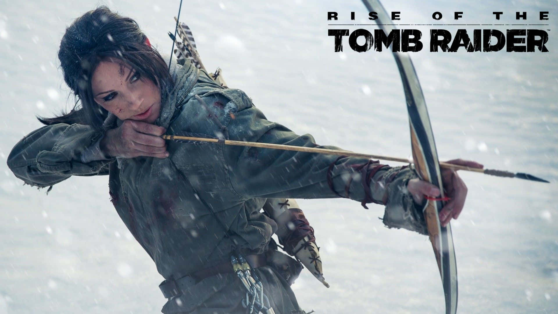 Sfondoa Caccia Di Animali Di Rise Of The Tomb Raider In 1080p