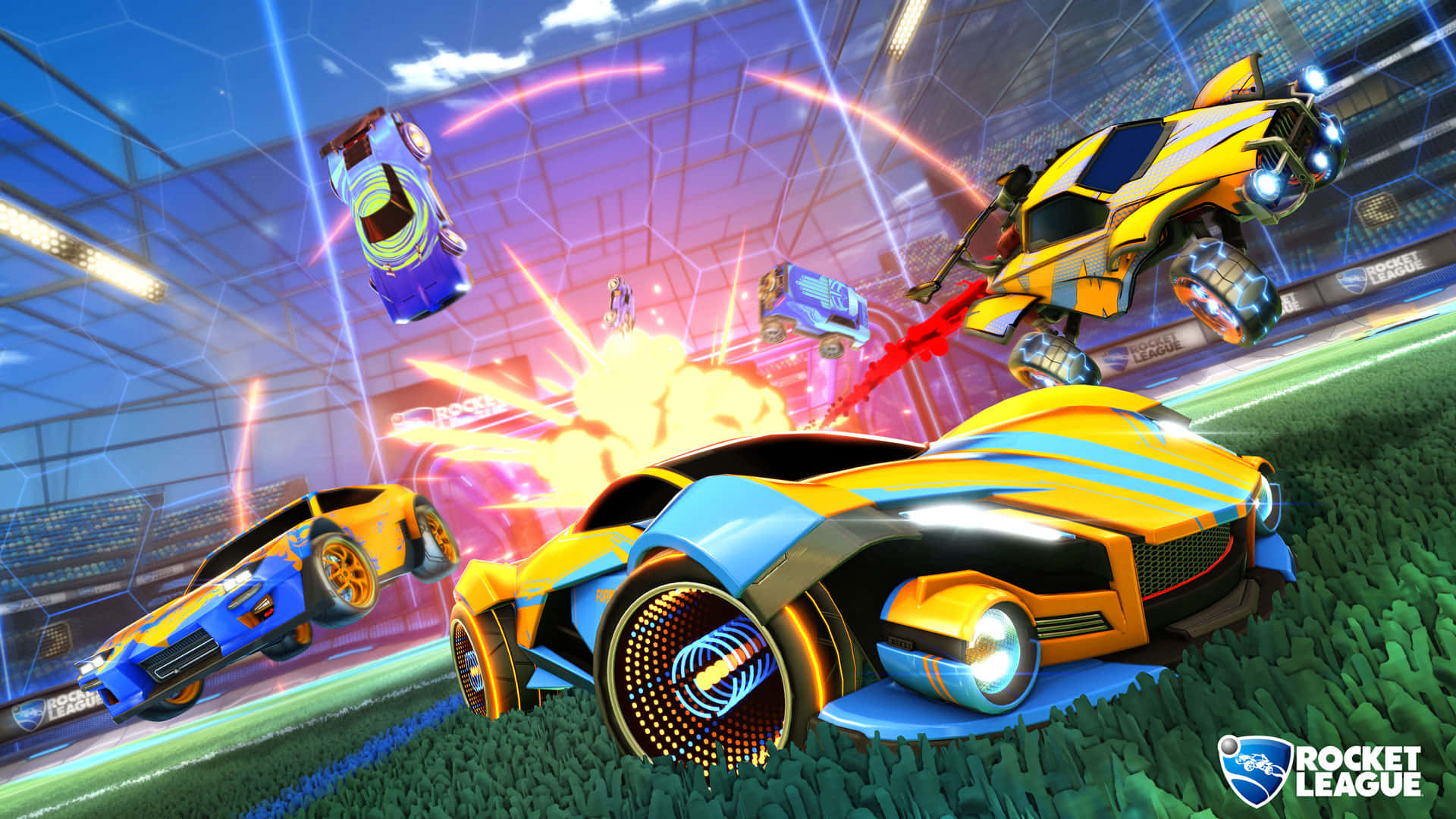 Launch into the world of Rocket League with a blazingly fast 1080p resolution.