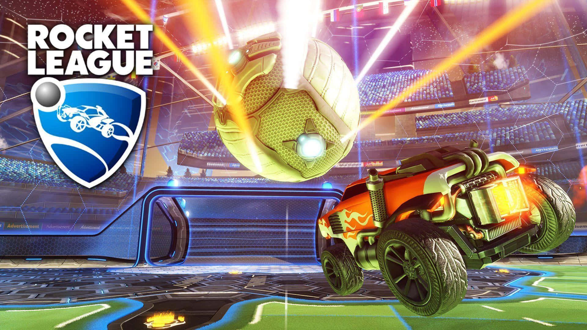 Rule the Rocket League in style with this great 1080p background