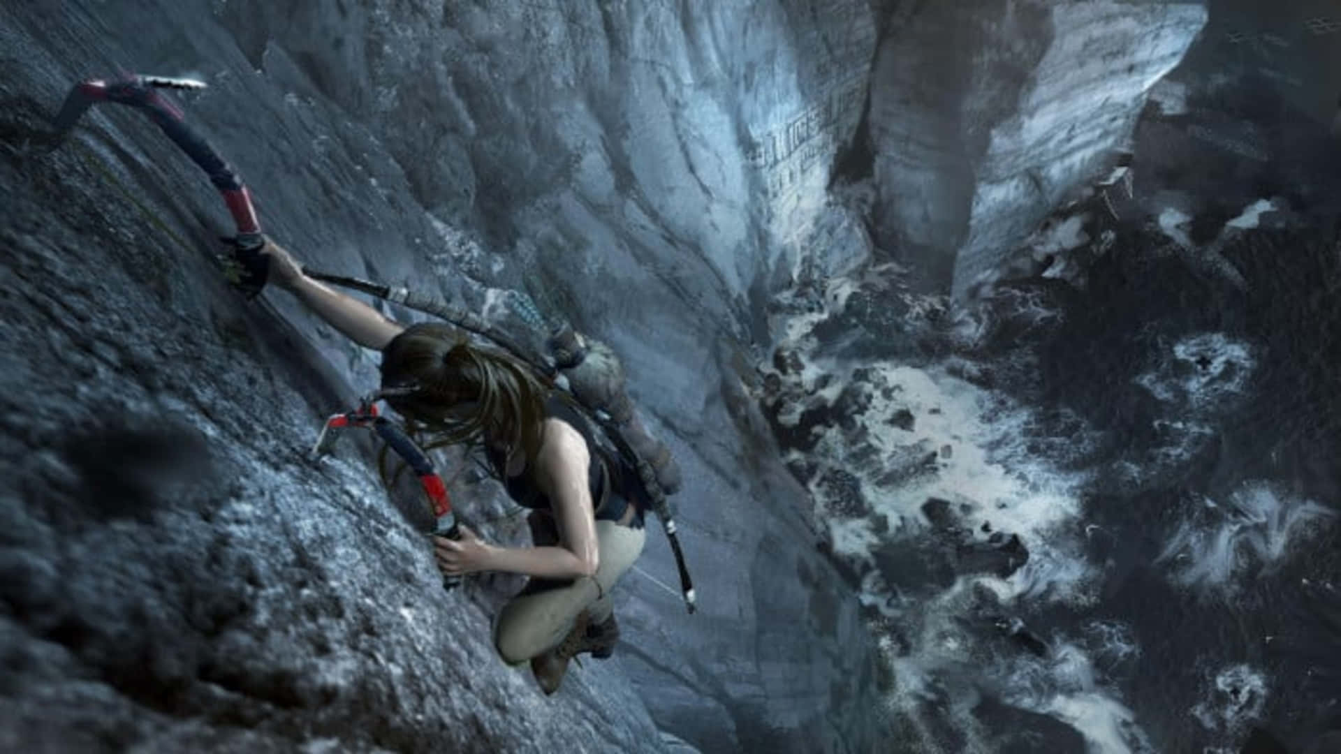 Esplorale Profondità Delle Tombe Perdute In Shadow Of The Tomb Raider.