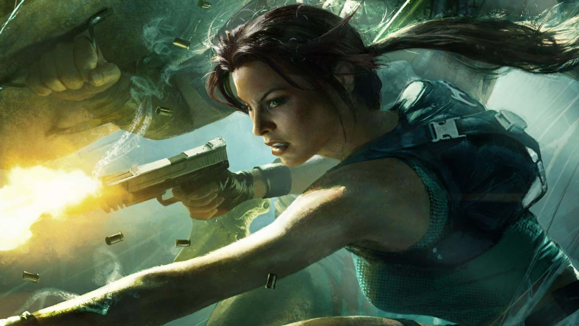 Utmanaen Fruktansvärd Fiende I Shadow Of The Tomb Raider.