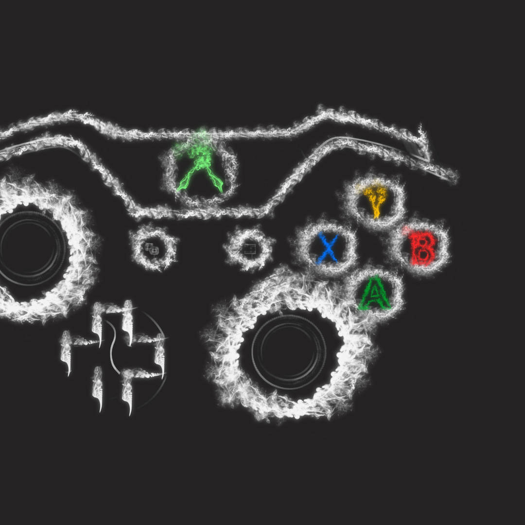 1080x1080 Xbox Controller Illustration Picture