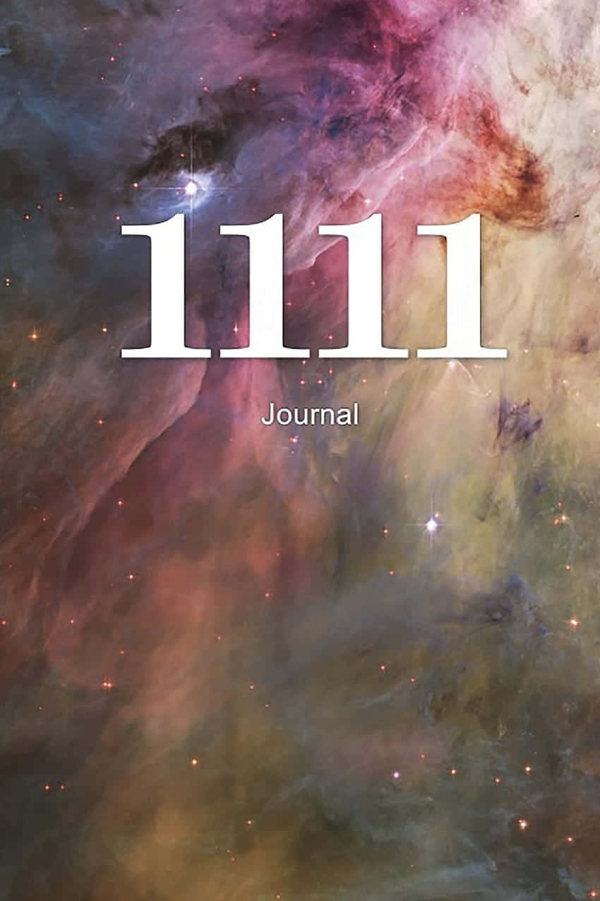 1111 Angel Number Journal Cover Wallpaper