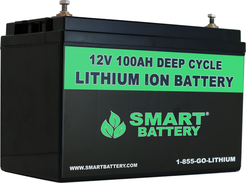 12 V100 Ah Lithium Ion Deep Cycle Battery PNG