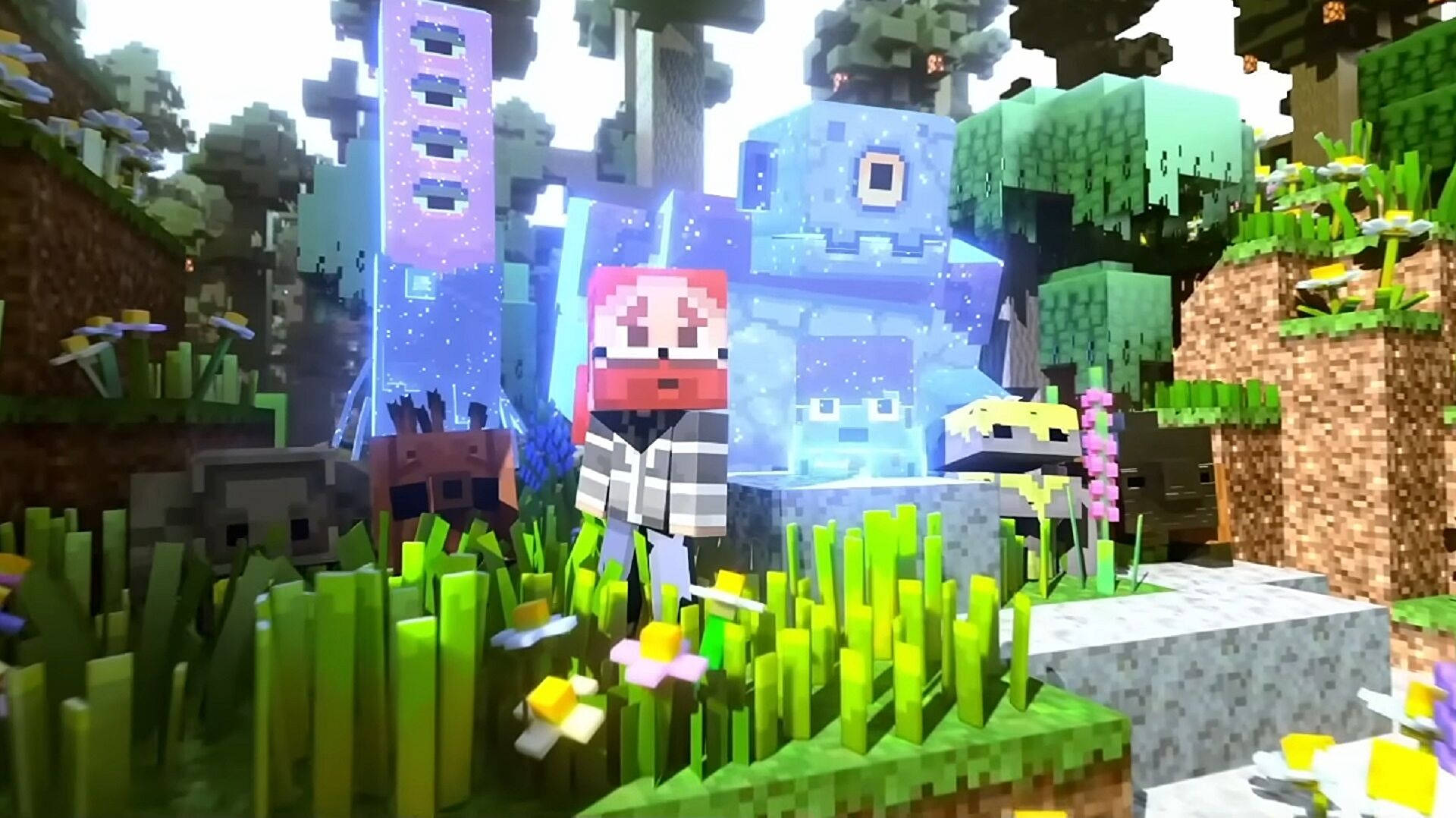 Paper craft minecraft [wallpaper] - Wallpapers and art - Mine