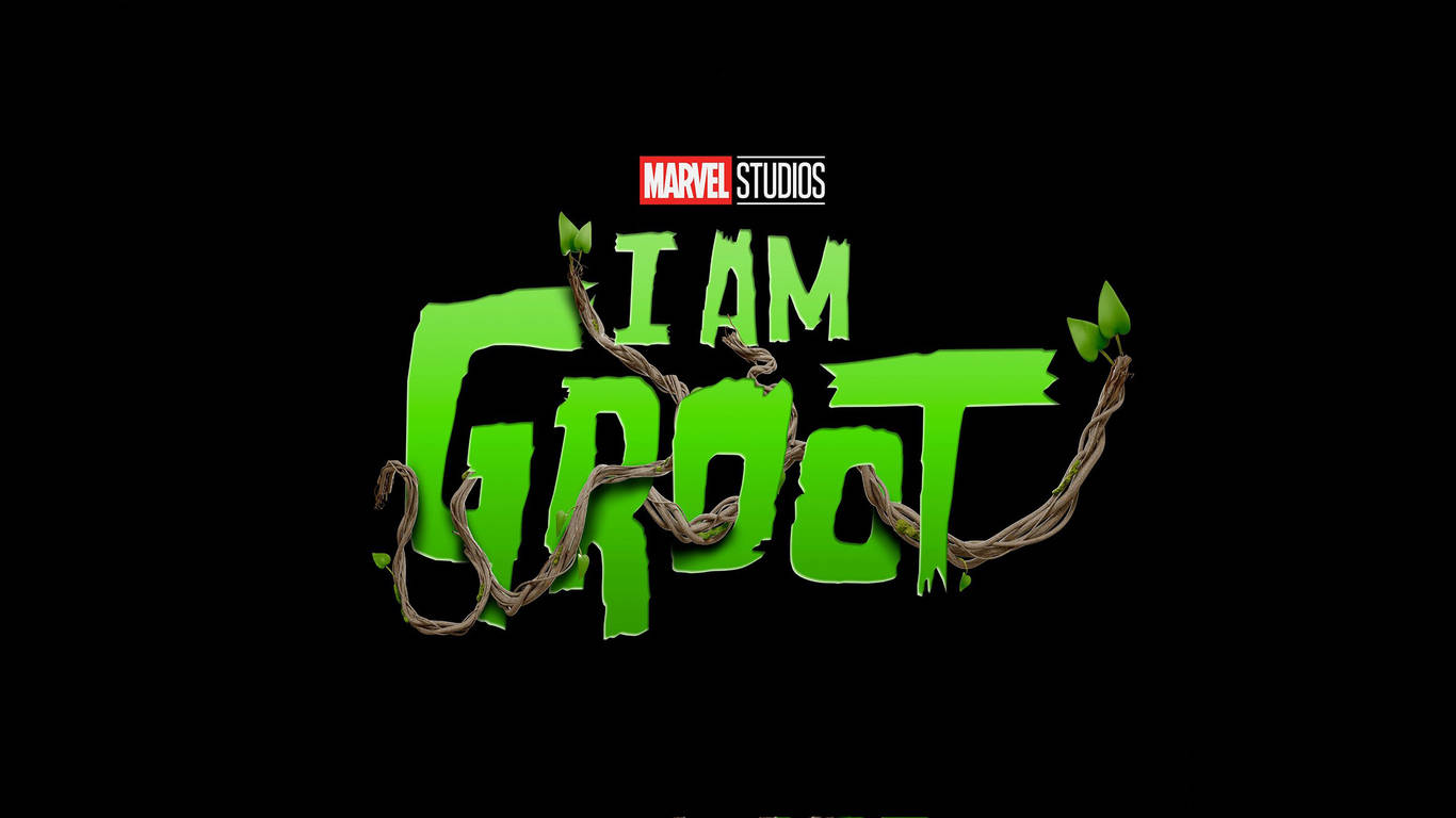 1366 X 768 Marvel I Am Groot Wallpaper