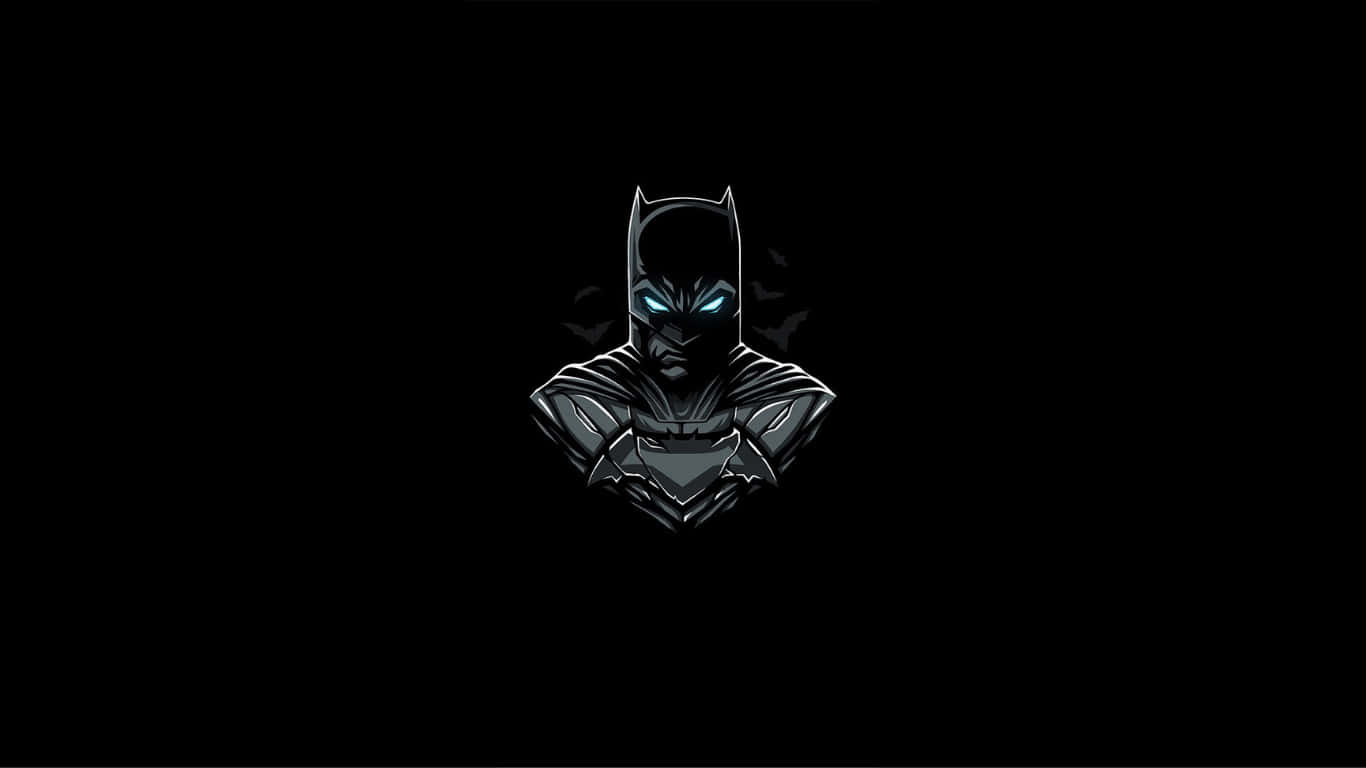 Batman Logo On A Black Background