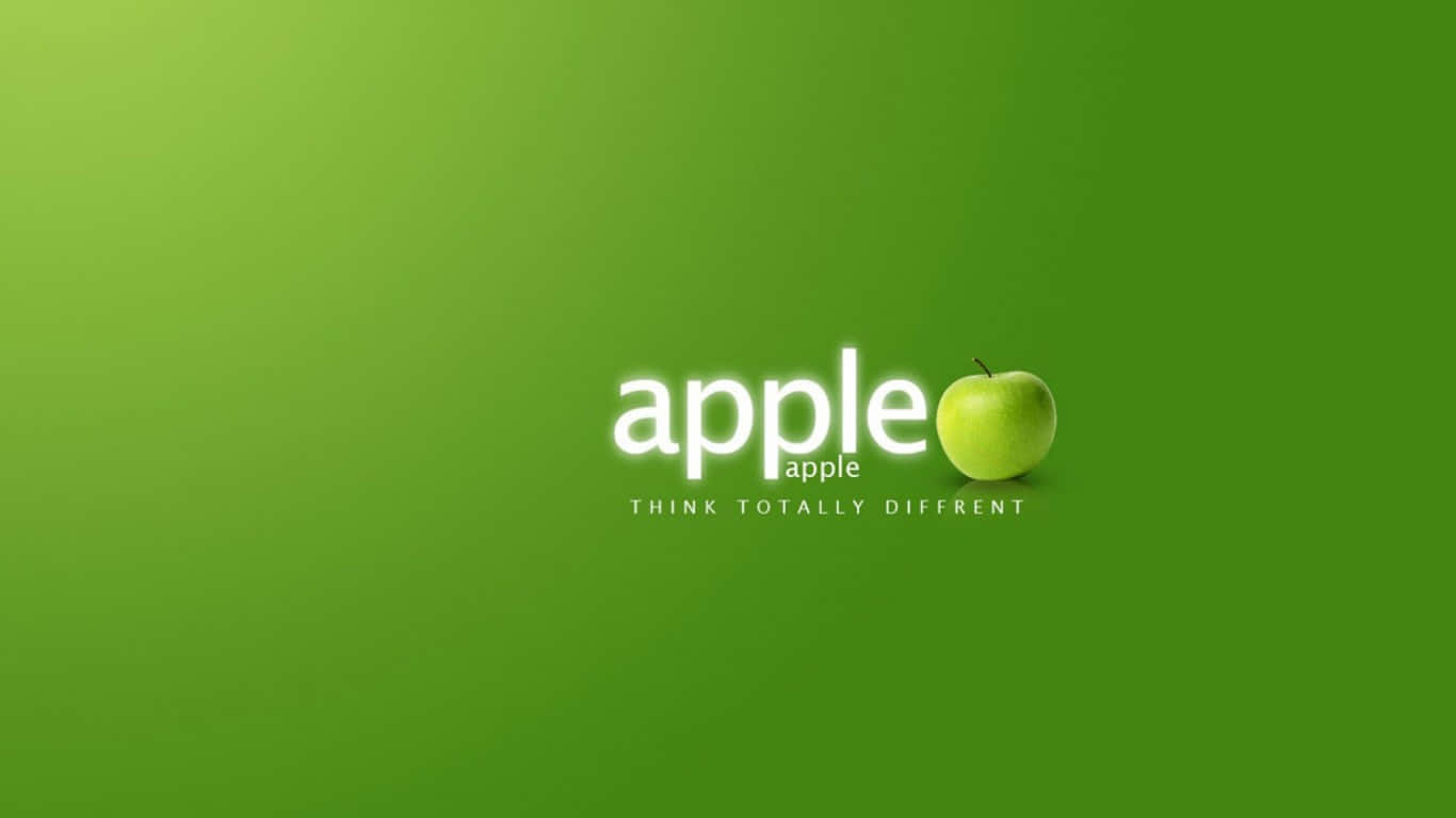 Enfärgstark, Detaljerad Illustration Av En Apple-logotyp