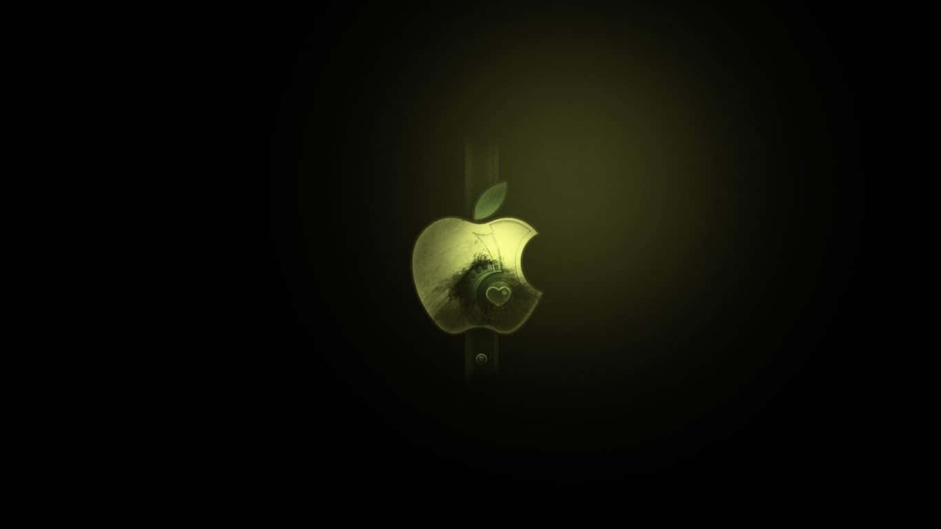 Apple Logo Distorted Between 1366x768 Resolution