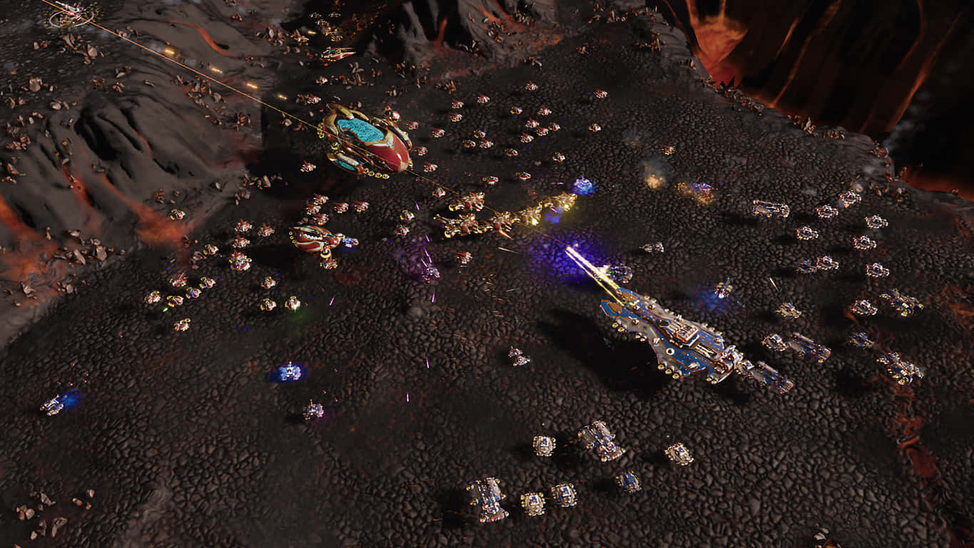 Epic Scenes from Ashes Of The Singularity by Microsoft