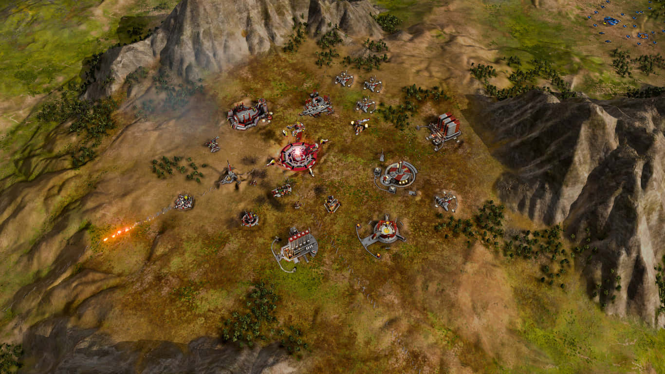 A Screenshot Of A Game With A Large Army