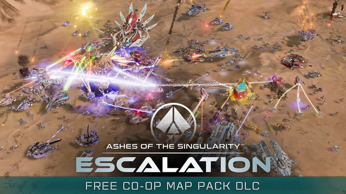 1366x768 Ashes Of The Singularity Escalation Map Pack Background